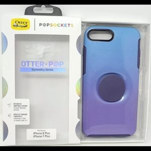 OtterBOX +POP Symmetry Series Phone Case for iPhone 8 Plus& 7 Plus Making WavesS